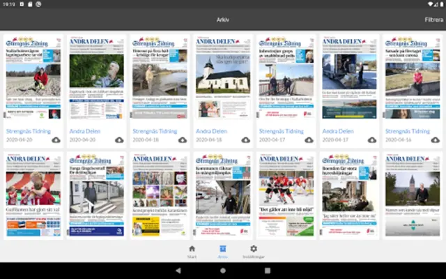 E-tidning Strengnäs Tidning android App screenshot 0
